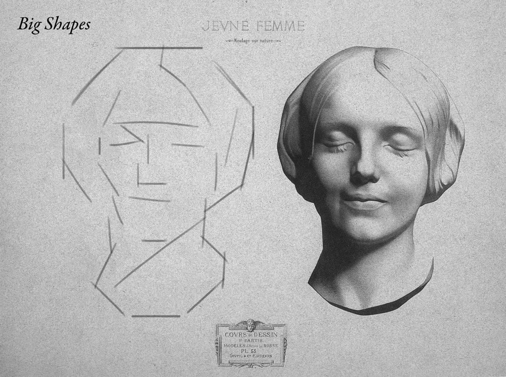 93592abee3c039e1bb56b9a54e5cd914 Line art and realistic sculpture of a woman's face; side-by-side comparison showcasing artistic techniques. | Sky Rye Design Line art and realistic sculpture of a woman's face; side-by-side comparison showcasing artistic techniques.