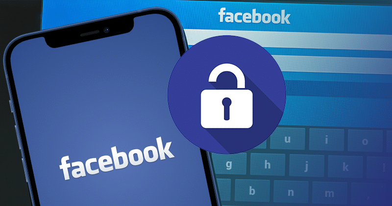 How-To-Secure-Your-Facebook-Ad-Account Smartphone displaying Facebook logo next to a padlock icon, symbolizing account security or privacy settings. | Sky Rye Design Smartphone displaying Facebook logo next to a padlock icon, symbolizing account security or privacy settings.