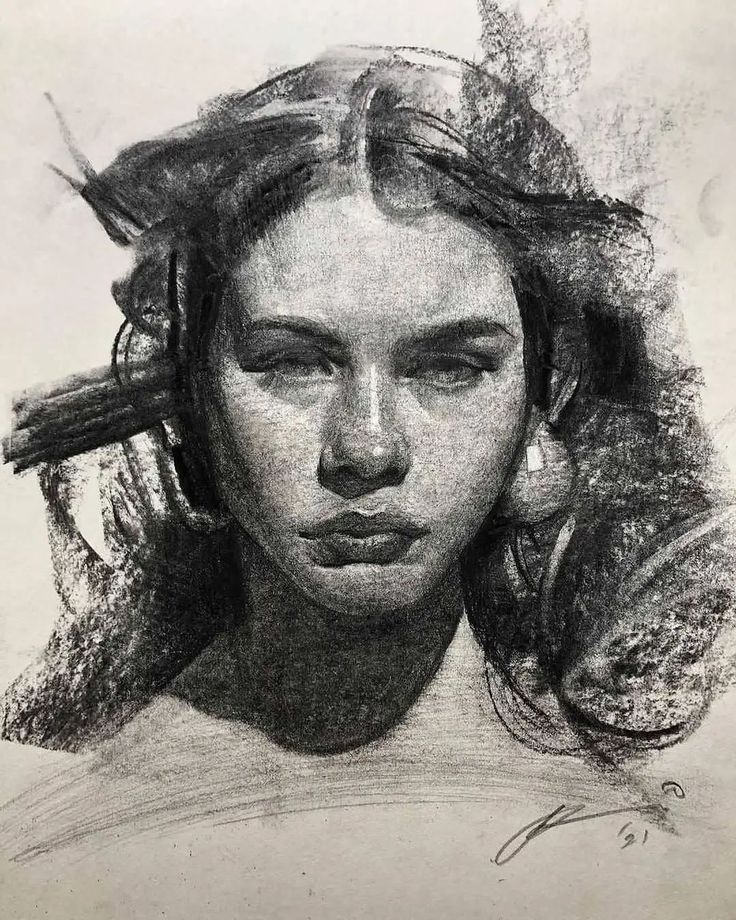 abe49e41-7983-4c36-a241-62f1e60ac8ee Charcoal drawing of a woman's face, capturing intricate details and expressive shading, showcasing artistic skill and depth in portrait art. | Sky Rye Design Charcoal drawing of a woman's face, capturing intricate details and expressive shading, showcasing artistic skill and depth in portrait art.