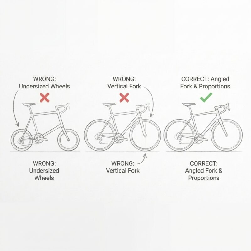 How to Draw a Bike Easy: 10-Step Sketch Guide