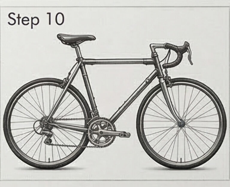 How to Draw a Bike Easy: 10-Step Sketch Guide