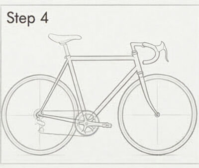 How to Draw a Bike Easy: 10-Step Sketch Guide