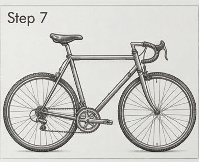 How to Draw a Bike Easy: 10-Step Sketch Guide