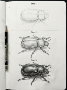 How to Draw Insects: Easy Step-by-Step Sketching Guide