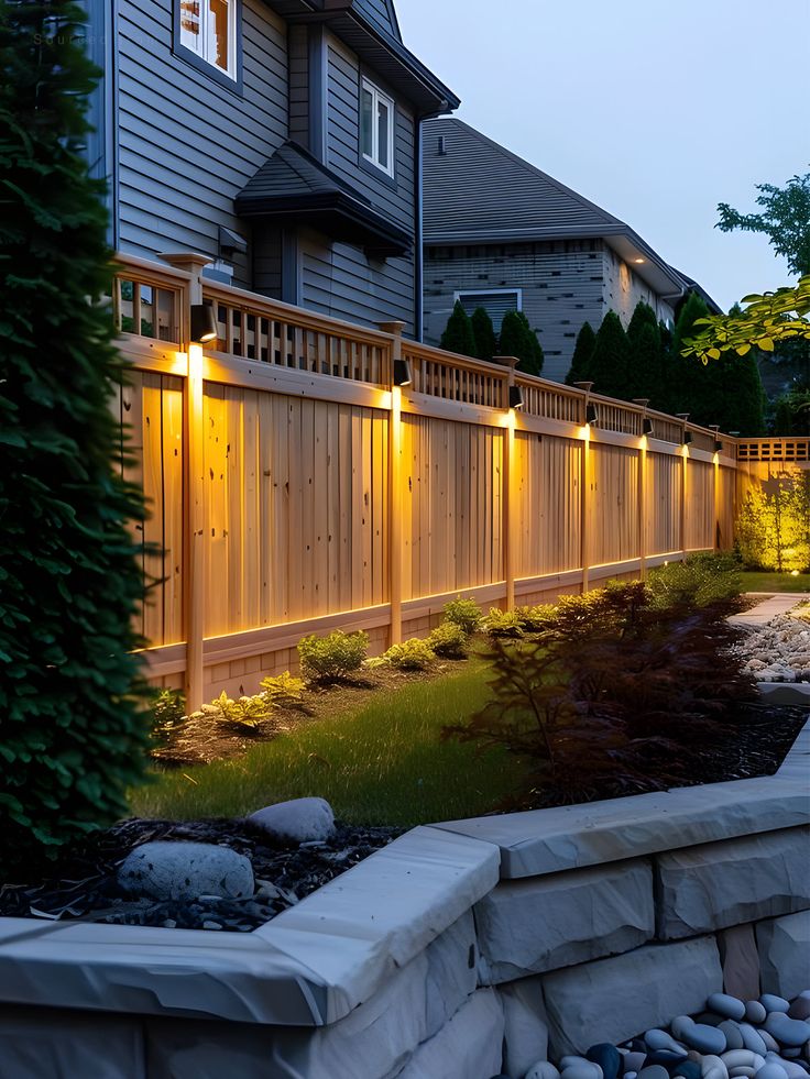 5cct Led Fence Lights 3w Low Voltage Deck Lights 12-24v Ac_dc Landscape Step Railing Light _ Wayfair | Sky Rye Design