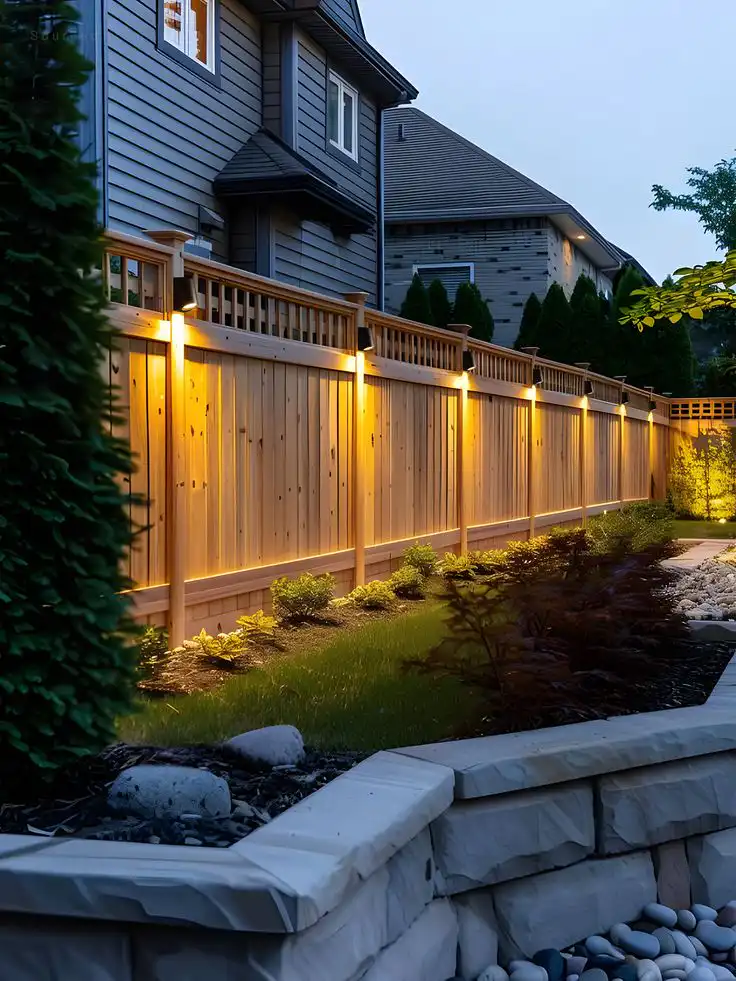 5cct Led Fence Lights 3w Low Voltage Deck Lights 12-24v Ac_dc Landscape Step Railing Light _ Wayfair | Sky Rye Design