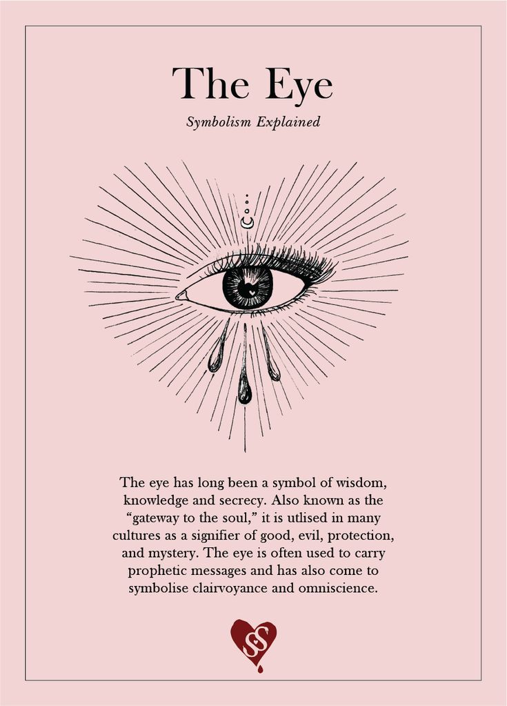 The Eye _ Symbolism _ Serpent and the Swan The Eye: Symbolism Explained. Image depicts an eye surrounded by rays, symbolizing wisdom, protection, and clairvoyance. | Sky Rye Design The Eye: Symbolism Explained. Image depicts an eye surrounded by rays, symbolizing wisdom, protection, and clairvoyance.