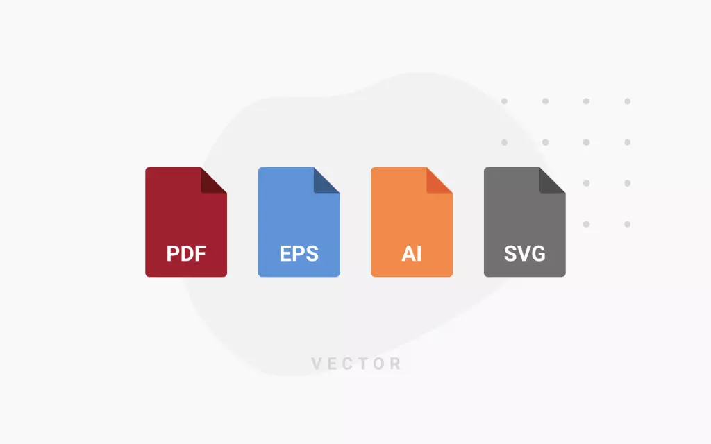 common-vector-file-formats-by-limepack-1024x640 PDF, EPS, AI, and SVG file icons on a light background, representing various vector file formats. | Sky Rye Design PDF, EPS, AI, and SVG file icons on a light background, representing various vector file formats.