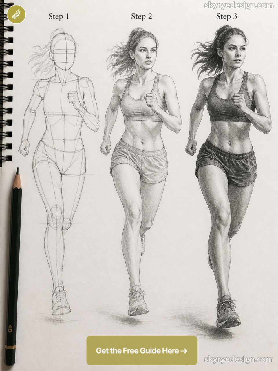 Woman Drawing Guide: Female Body in 7 Steps for Beginners