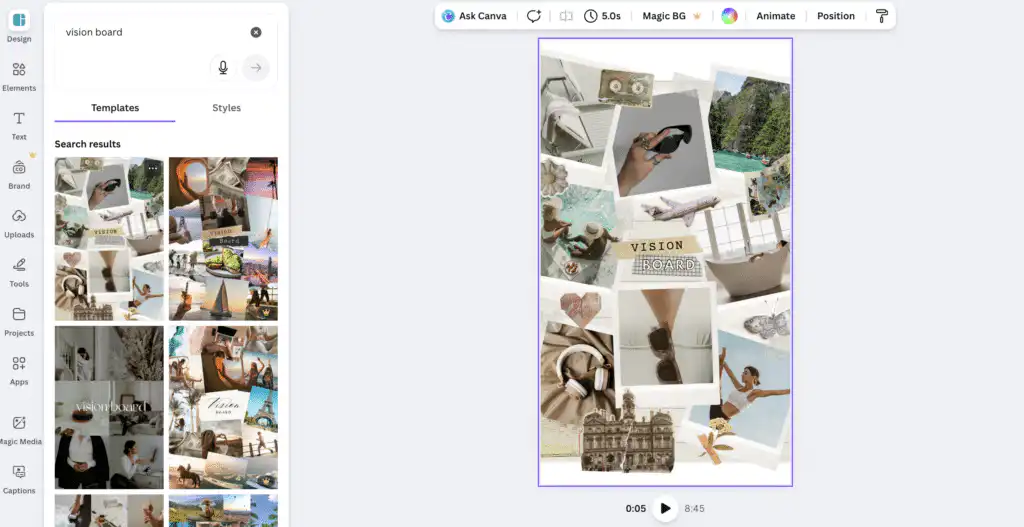 Снимок экрана 2026-01-03 в 192810 Collage vision board with travel, nature, relaxation, self-care, and adventure images. Dreams and goals inspiration. | Sky Rye Design Collage vision board with travel, nature, relaxation, self-care, and adventure images. Dreams and goals inspiration.