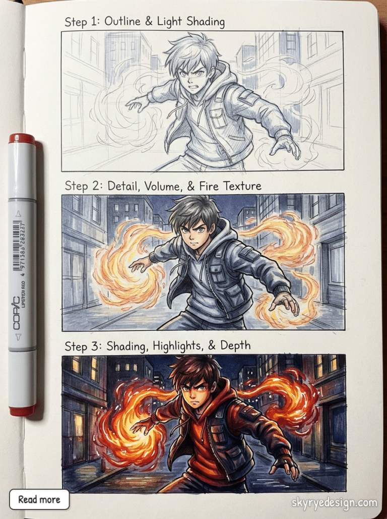 Fire Drawing Ideas: 15 Projects for Every Skill Level