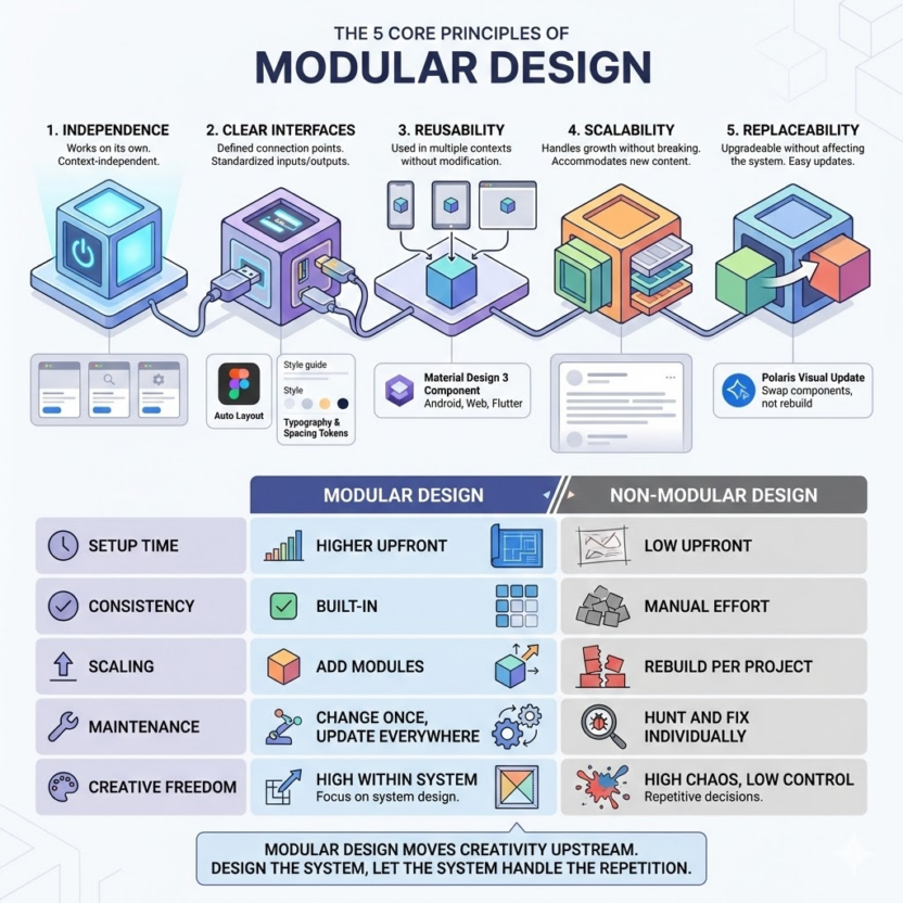 What Is Modular Design? The LEGO Principle Explained