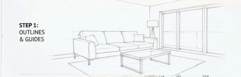 Interior Design Drawing: Step-by-Step 2026 Guide