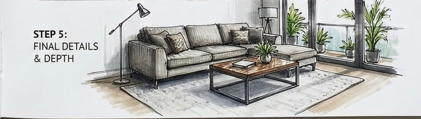Interior Design Drawing: Step-by-Step 2026 Guide