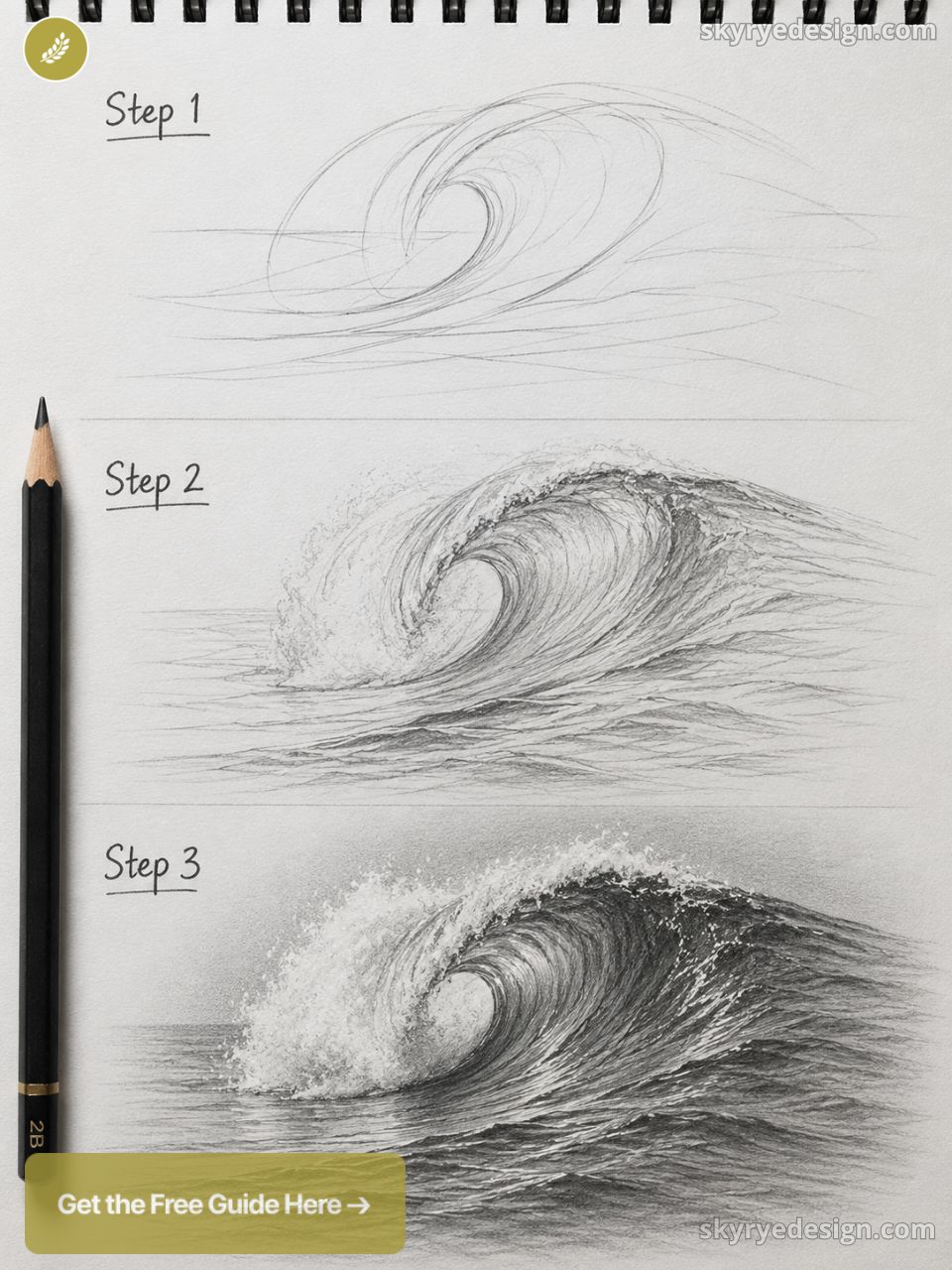 Ocean Drawing: How to Draw Waves Step by Step 2026
