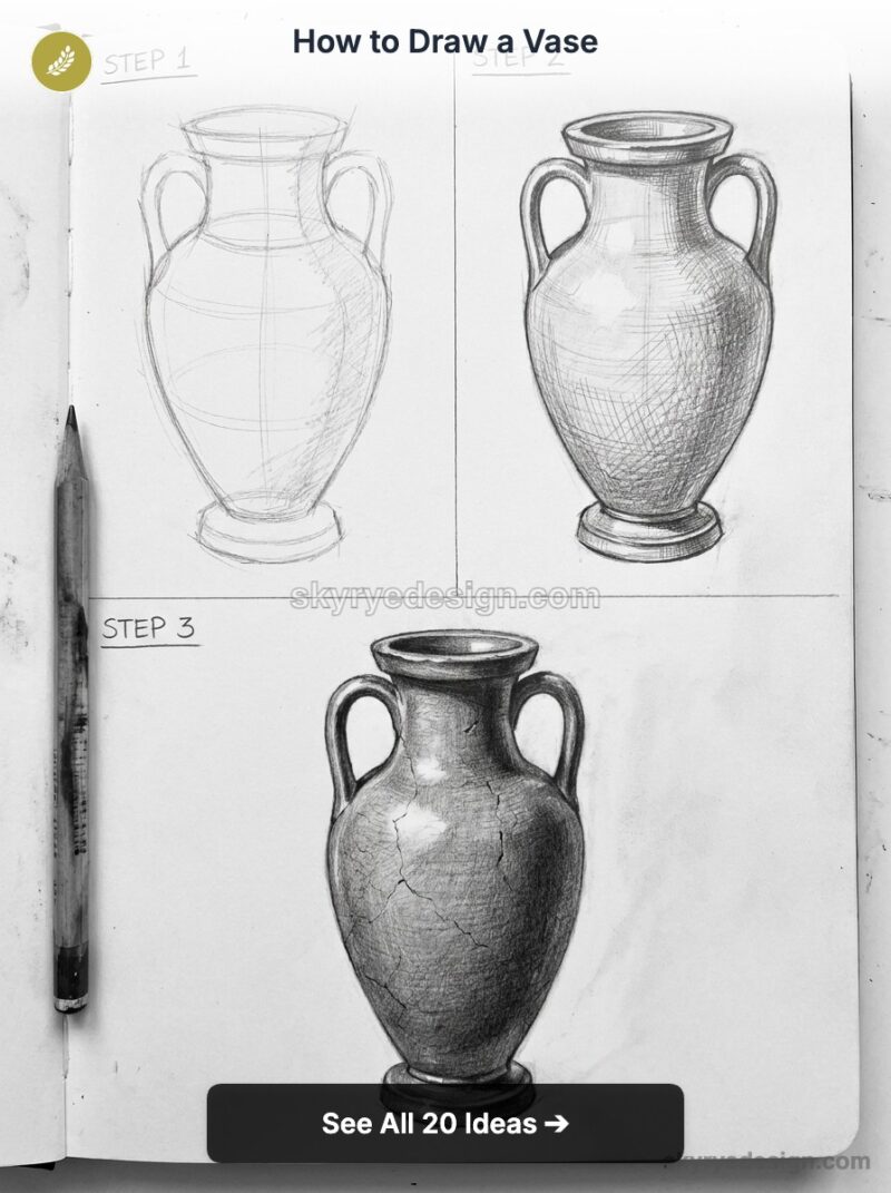 How to Draw a Vase: Step-by-Step 2026 Guide