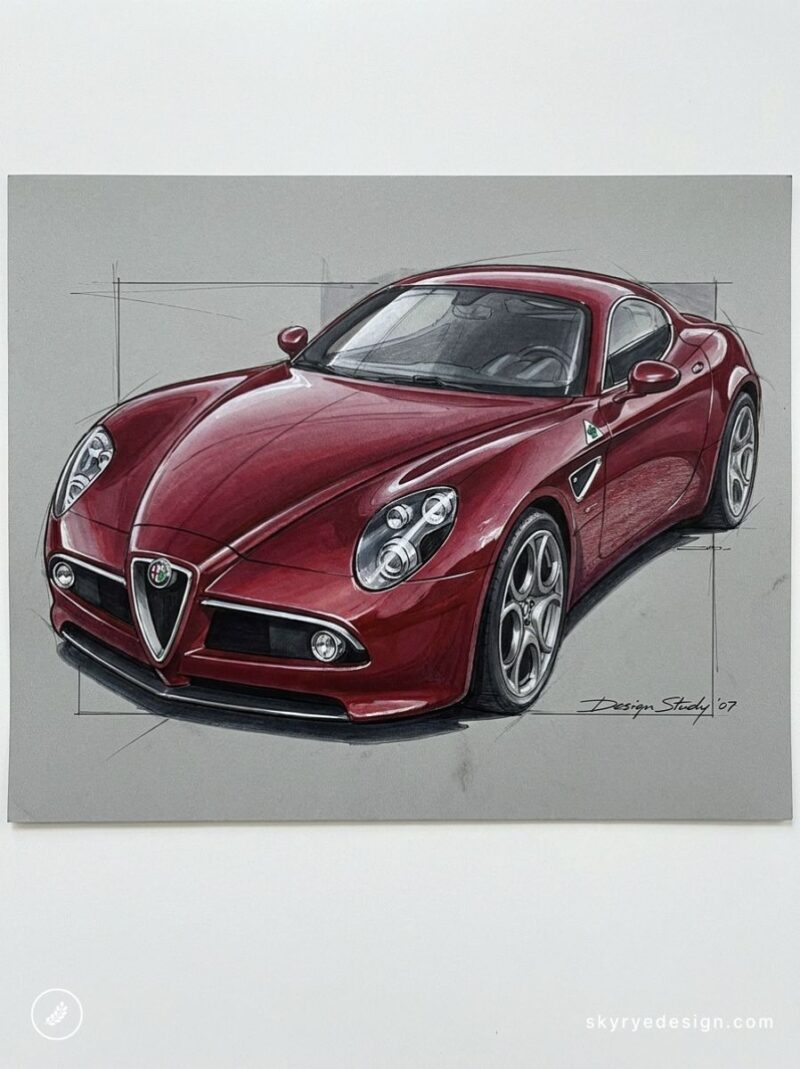 How to Draw Alfa Romeo: 10 Legendary Cars