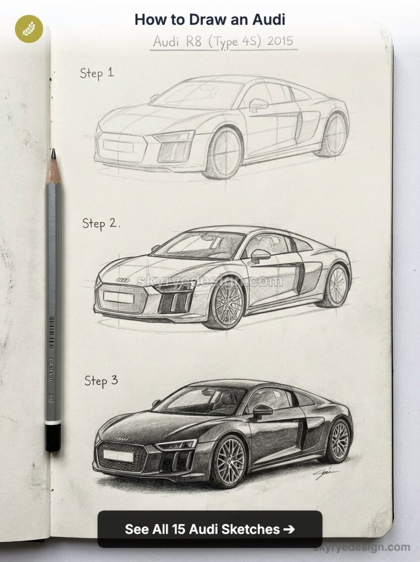 How to Draw an Audi: Design Language, Models and Techniques