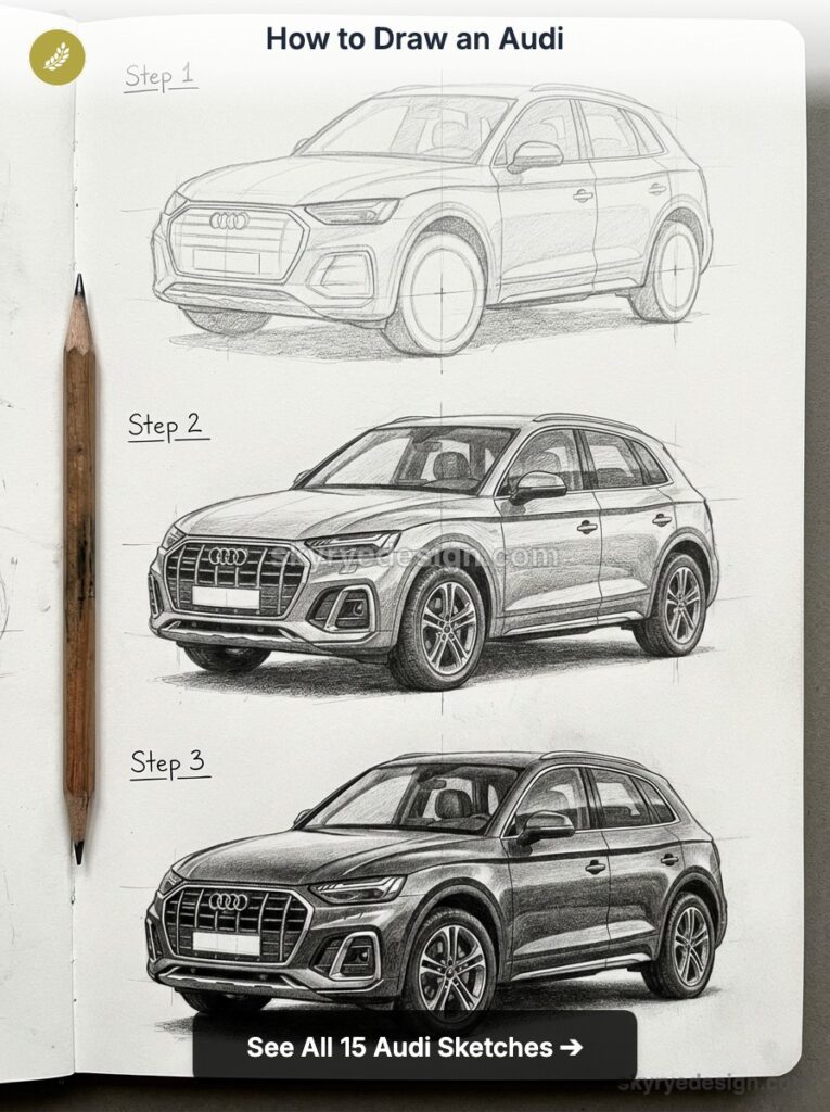 How to Draw an Audi: Design Language, Models and Techniques