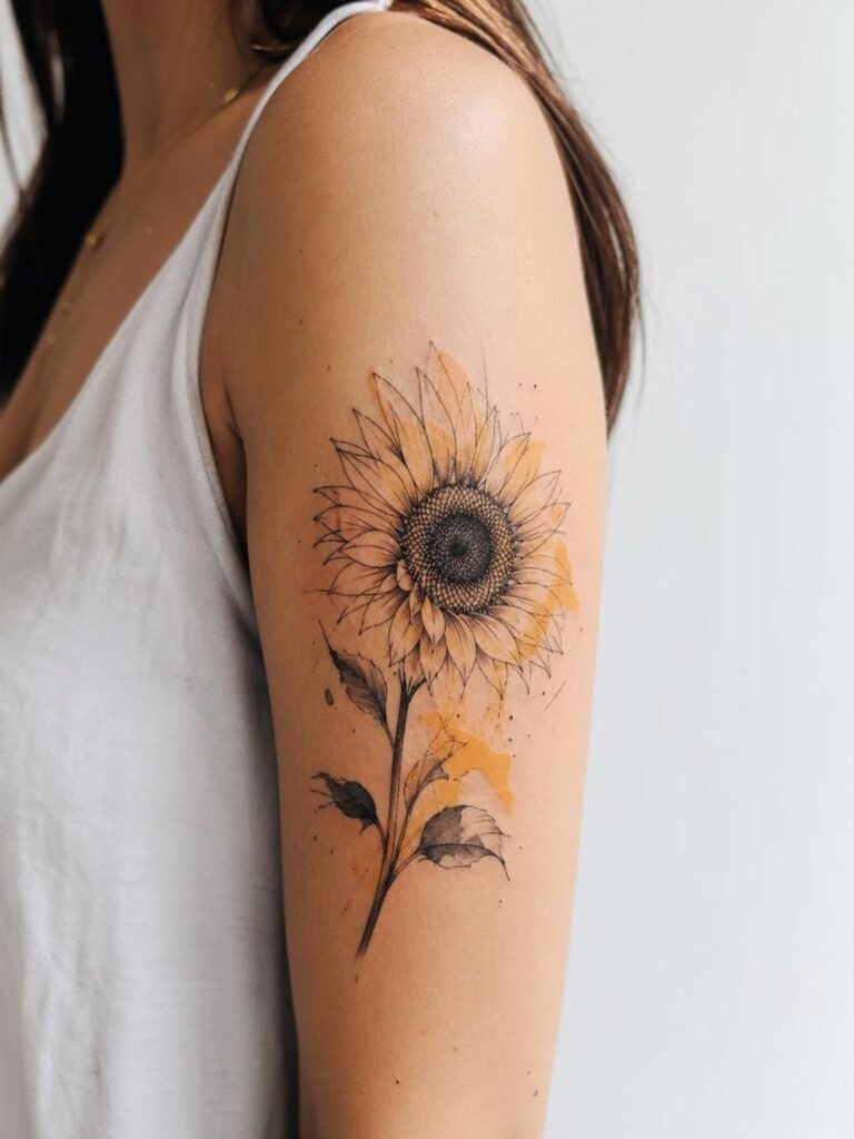 30 Stunning Sunflower Tattoo Ideas Meanings 2026 Guide 