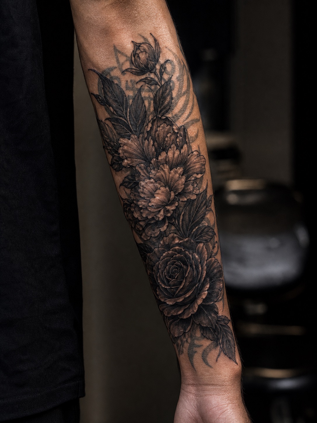 floral cover ups: the most forgiving option cover up tattoo design