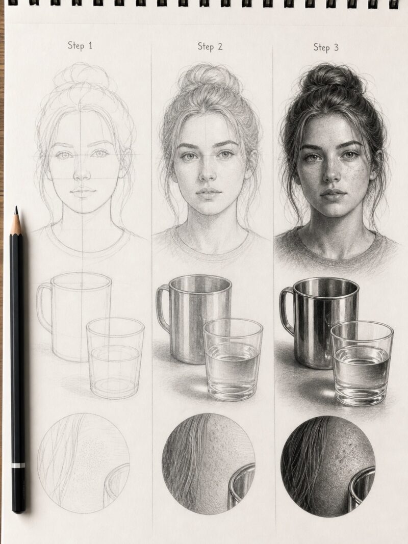 Hyper Realistic Drawing: Techniques, Tools & How to Start