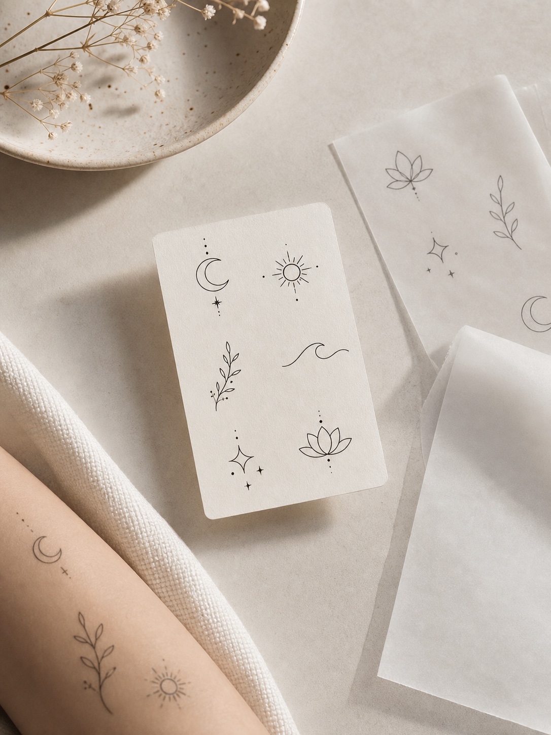 Easy tattoo ideas - Key Takeaways Easy tattoo idea image for key takeaways, showing simple tattoo design sketches in a clean beginner-friendly style. | Sky Rye Design Easy tattoo idea image for key takeaways, showing simple tattoo design sketches in a clean beginner-friendly style.