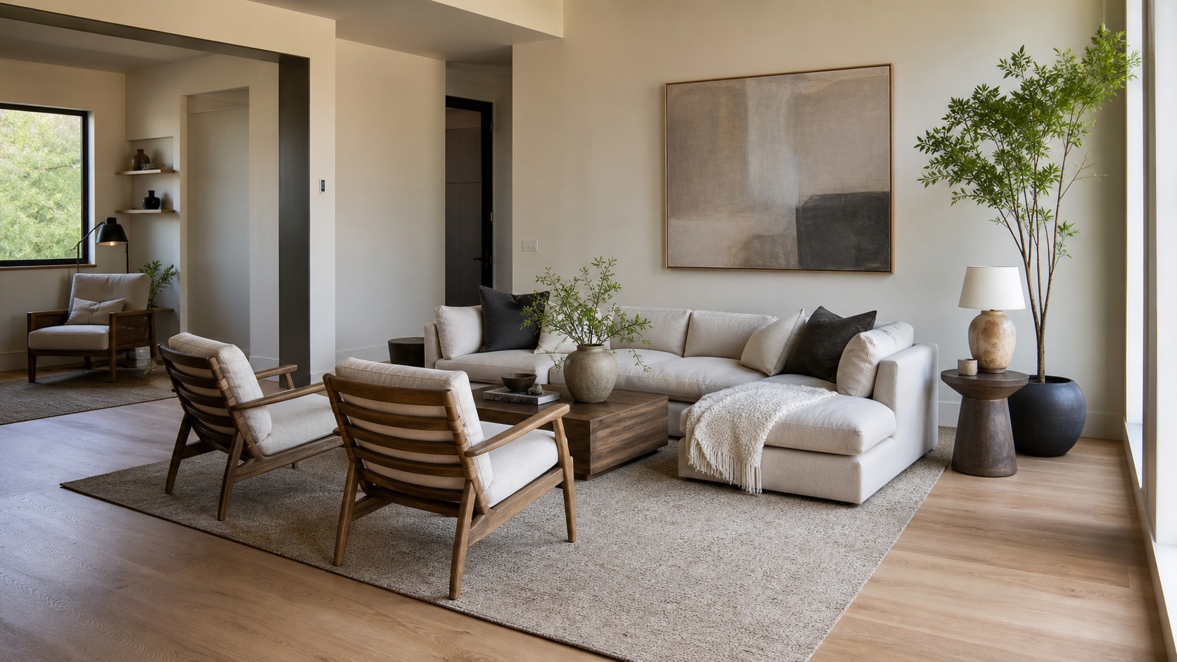 Rule 1 room purpose and layout clarity Interior design rules start with a clear room purpose and furniture layout for conversation flow | Sky Rye Design Interior design rules start with a clear room purpose and furniture layout for conversation flow