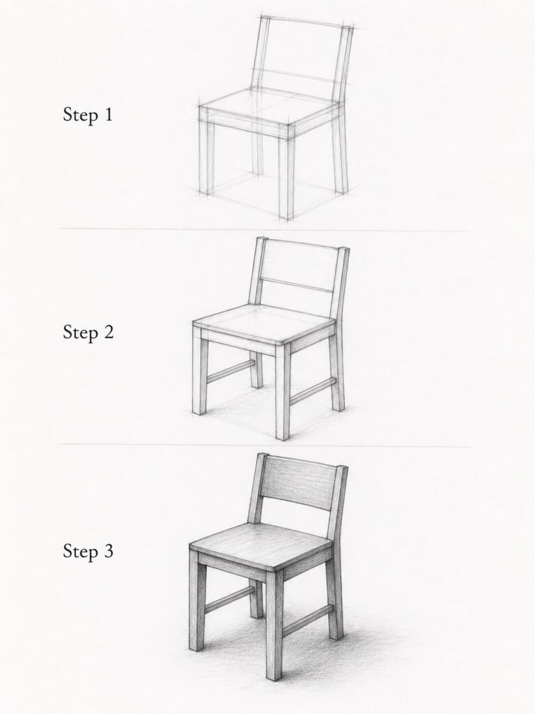 How to Draw a Chair: Step-by-Step Guide for All Styles (2026)