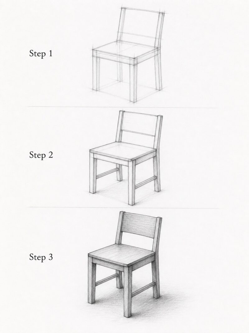 How to Draw a Chair: Step-by-Step Guide for All Styles (2026)