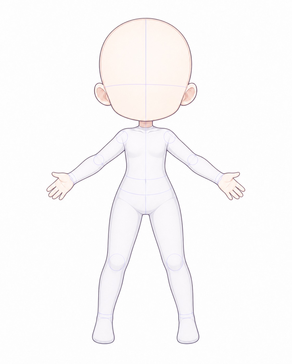Gacha art base - open arms open-arms gacha base pose for cheerful character art | Sky Rye Design open-arms gacha base pose for cheerful character art