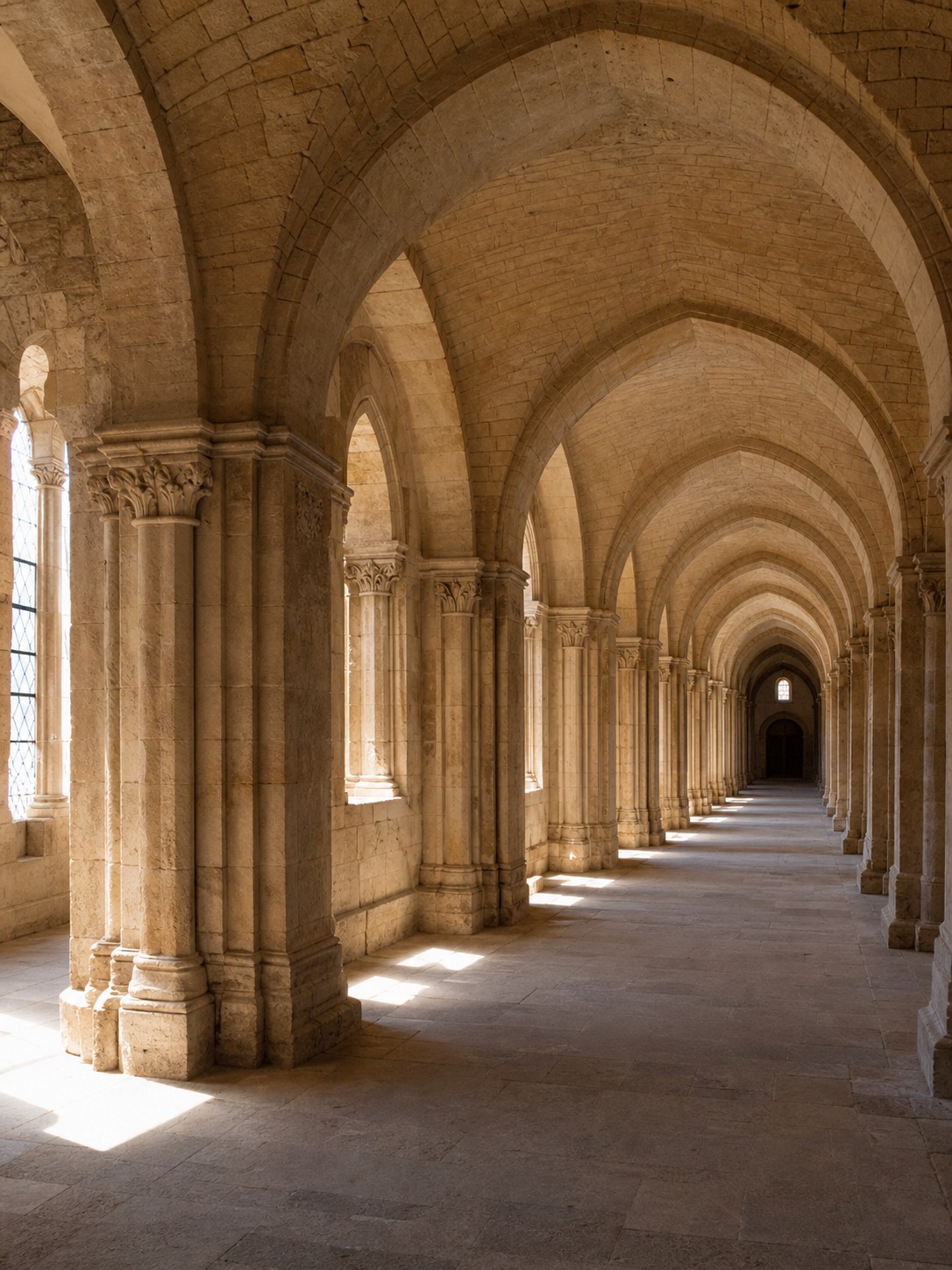 Alternating rhythm interior arched corridor alternating rhythm interior arched corridor | Sky Rye Design alternating rhythm interior arched corridor