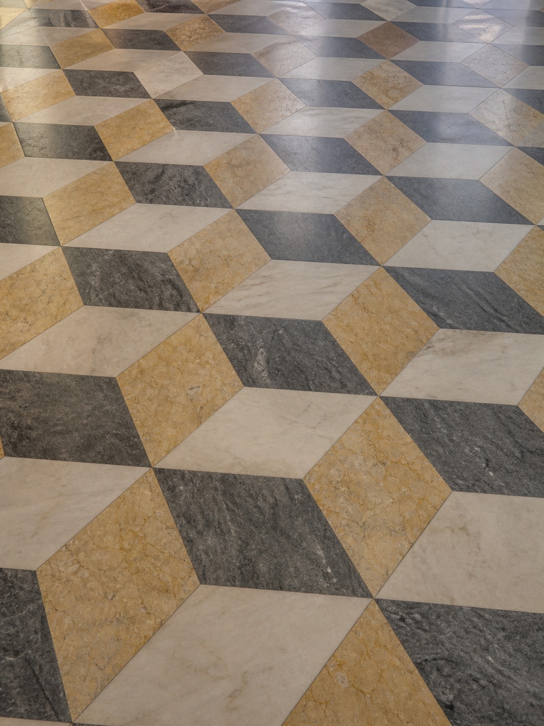 Interior floor tile rhythm geometric pattern interior floor tile rhythm geometric pattern | Sky Rye Design interior floor tile rhythm geometric pattern