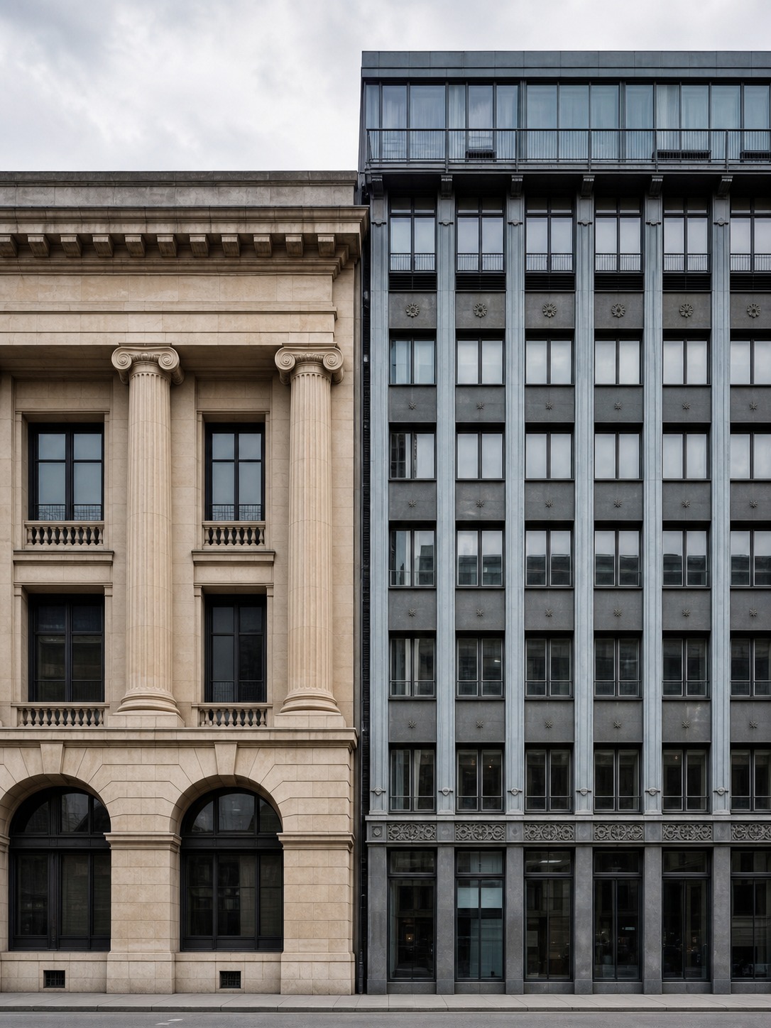 Rhythm and scale comparison two buildings side by side rhythm and scale comparison two buildings side by side | Sky Rye Design rhythm and scale comparison two buildings side by side