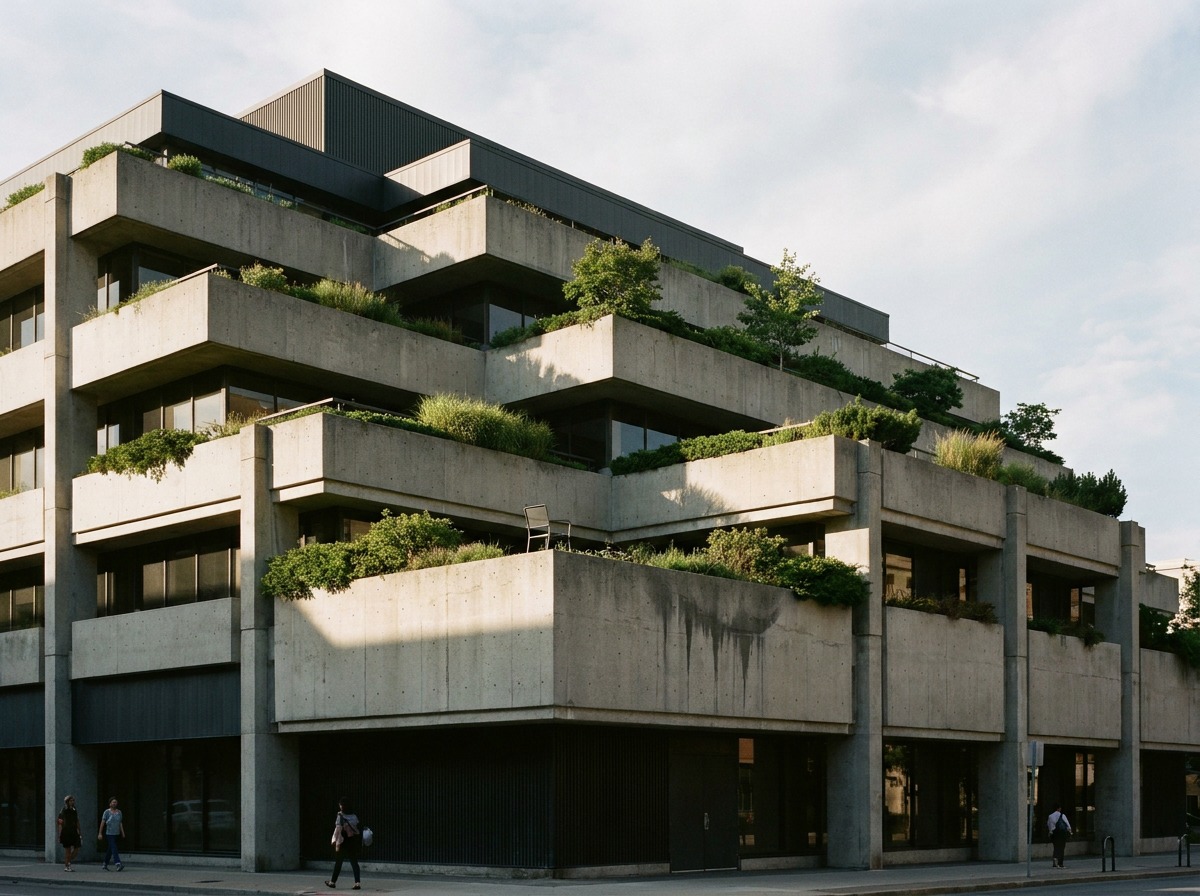 Zoning as design driver: stepped massing at a setback Stepped commercial building massing with terraces shaped by zoning setback requirements. | Sky Rye Design Stepped commercial building massing with terraces shaped by zoning setback requirements.