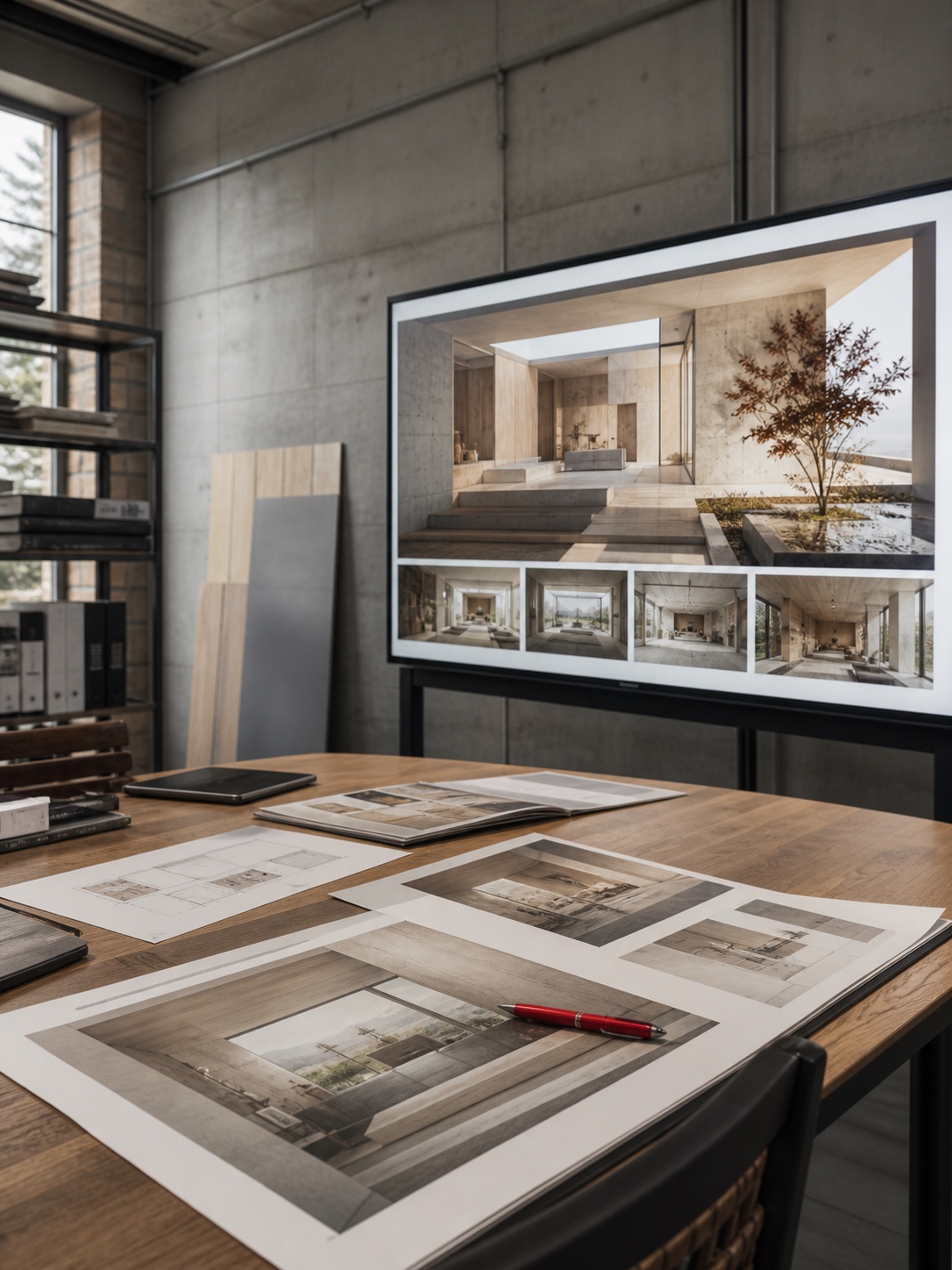 studio collaboration, human review of AI output for an article about artificial intelligence in architecture