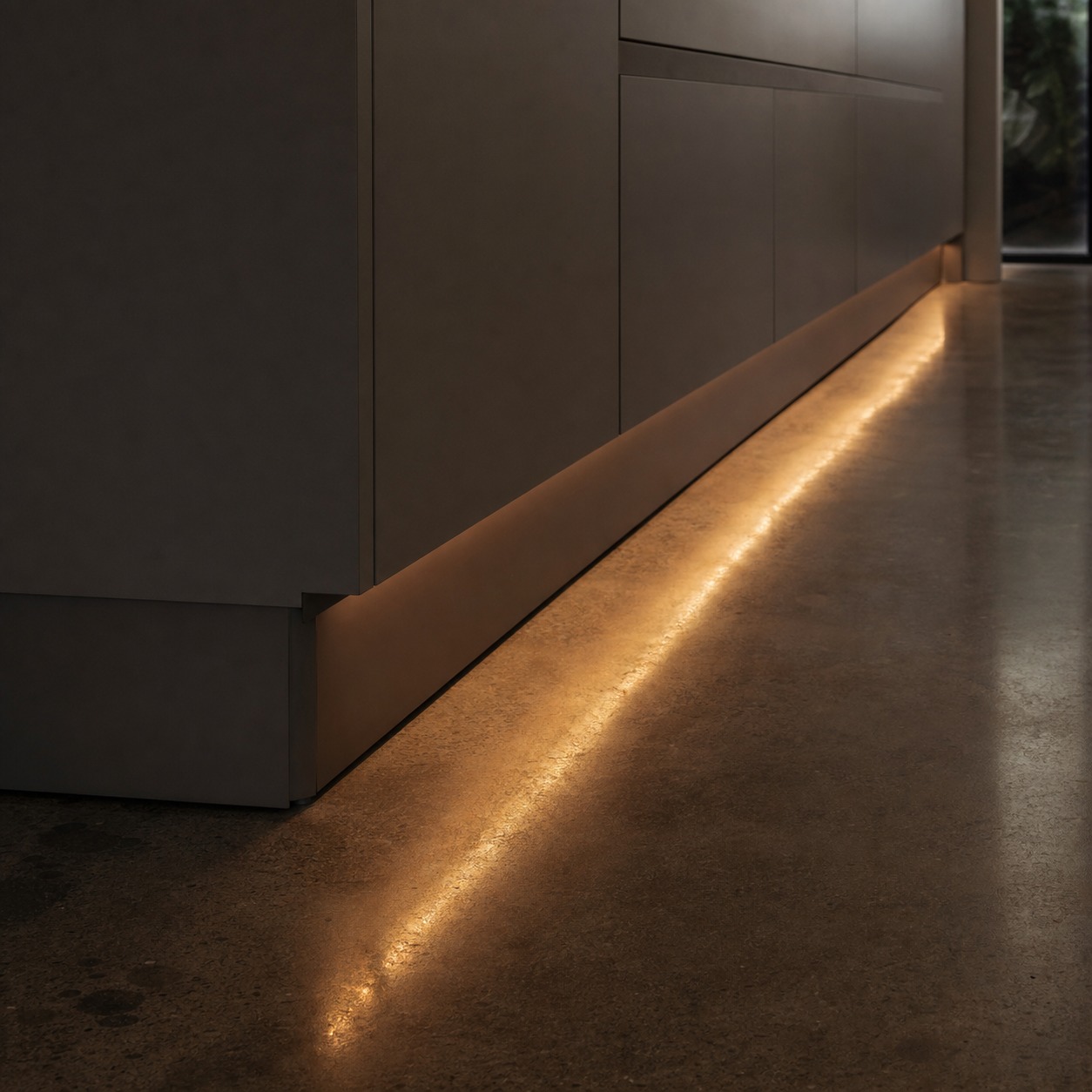 Toe-kick LED lighting beneath kitchen cabinets toe-kick led lighting beneath kitchen cabinets | Sky Rye Design toe-kick led lighting beneath kitchen cabinets