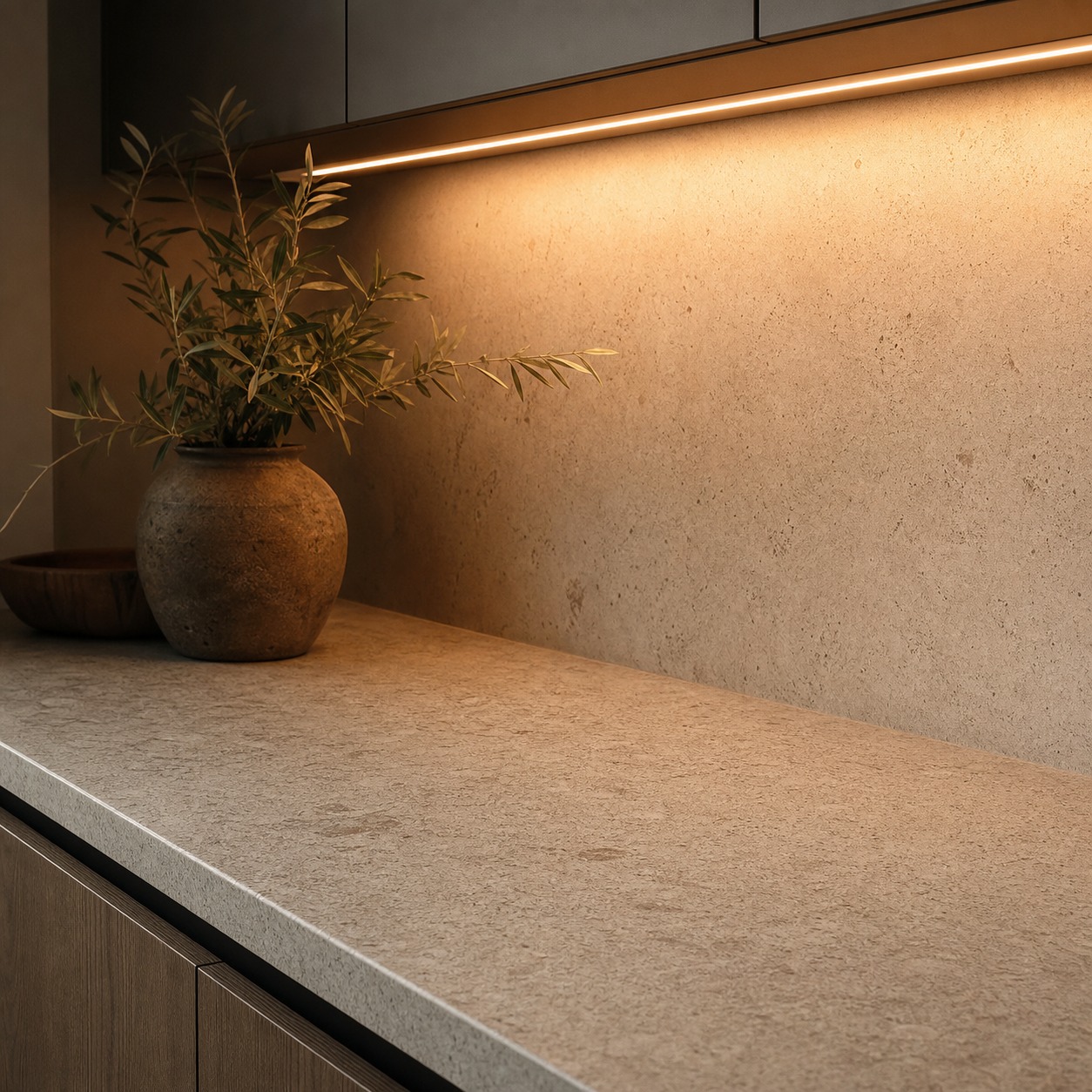 Under-cabinet LED worktop task lighting under-cabinet led worktop task lighting | Sky Rye Design under-cabinet led worktop task lighting