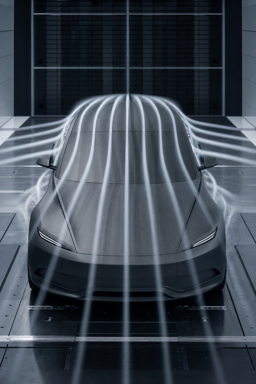 Wind tunnel smoke trails over EV body Smoke trails flowing over a sculpted EV body surface inside a wind tunnel. | Sky Rye Design Smoke trails flowing over a sculpted EV body surface inside a wind tunnel.