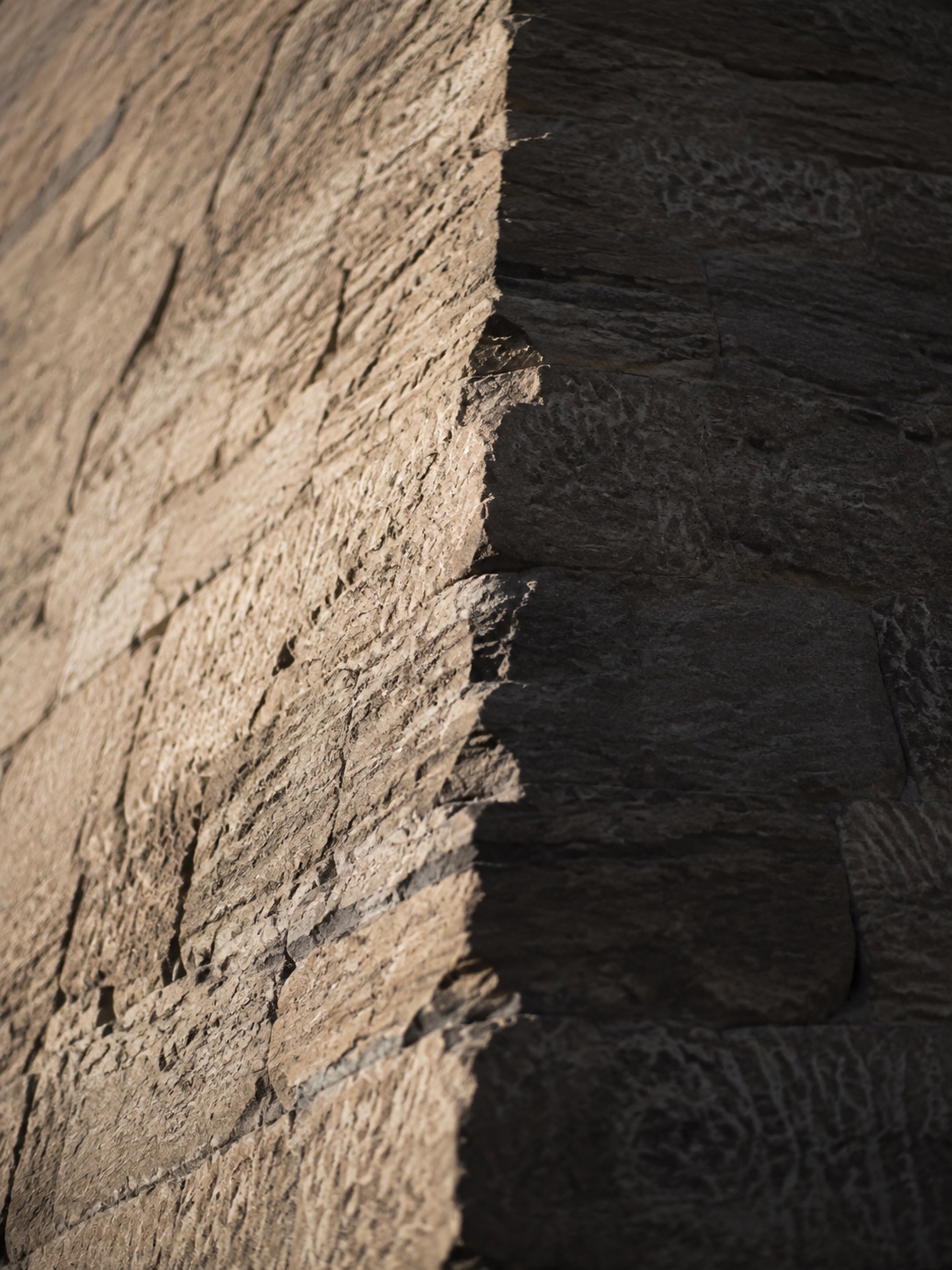 Pyramid Stone Texture and Shadow Edge Pyramid stone face detail with crisp transition from light into shadow. | Sky Rye Design Pyramid stone face detail with crisp transition from light into shadow.