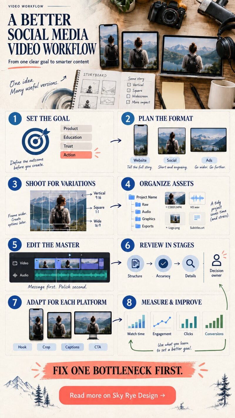 Social Media Video Workflow: A Practical 2026 Guide