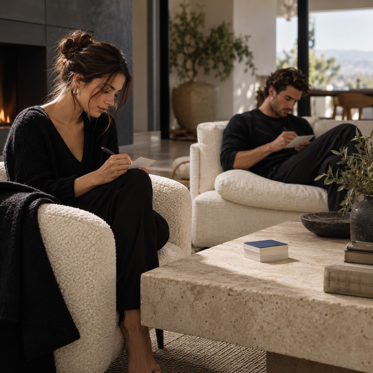 Scoring cities separately Partners score potential cities separately before comparing their choices | Sky Rye Design Partners score potential cities separately before comparing their choices