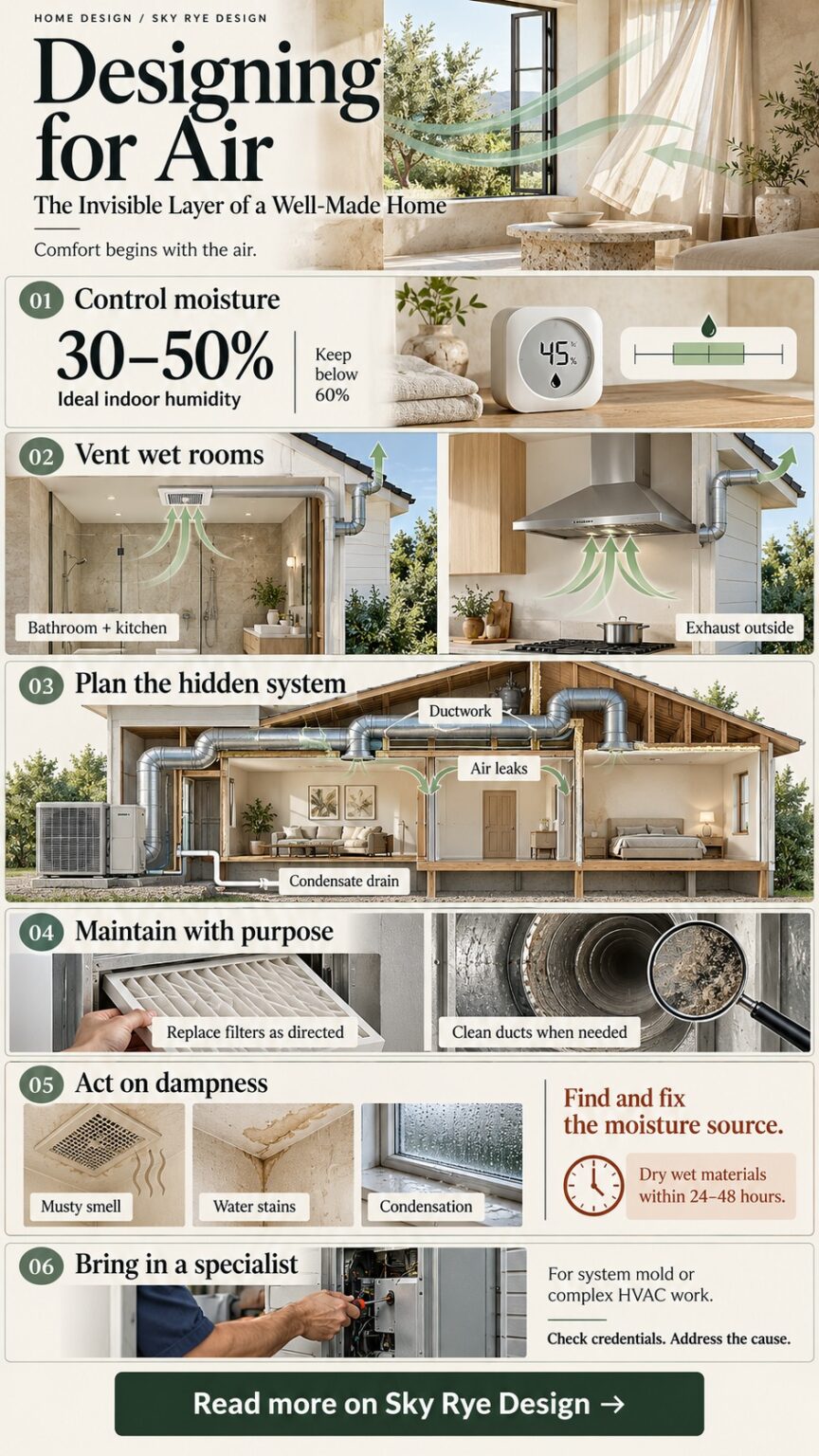 Fan System Checklist Designing for Air: The Invisible Layer of a Well-Made Home
